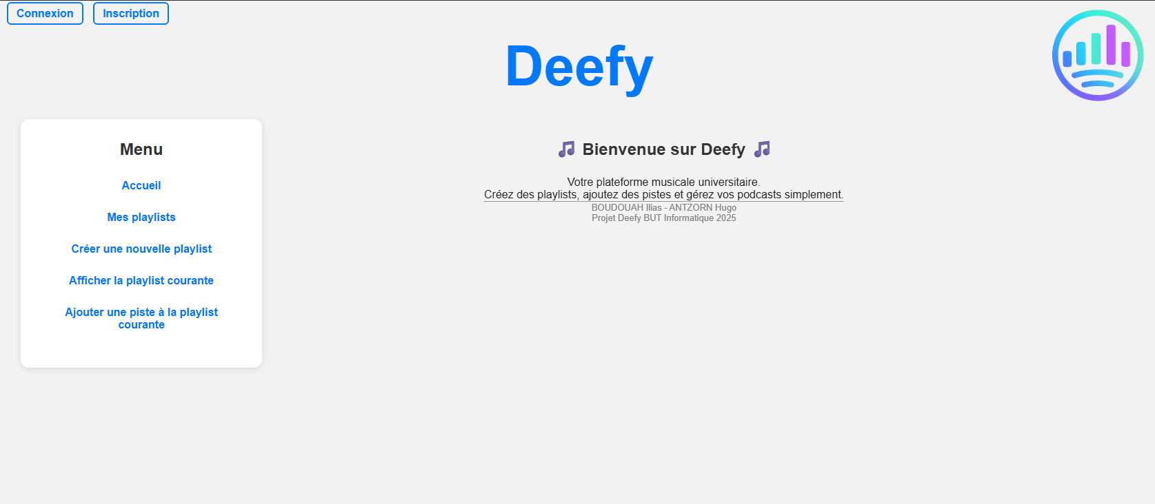Deefy screenshot