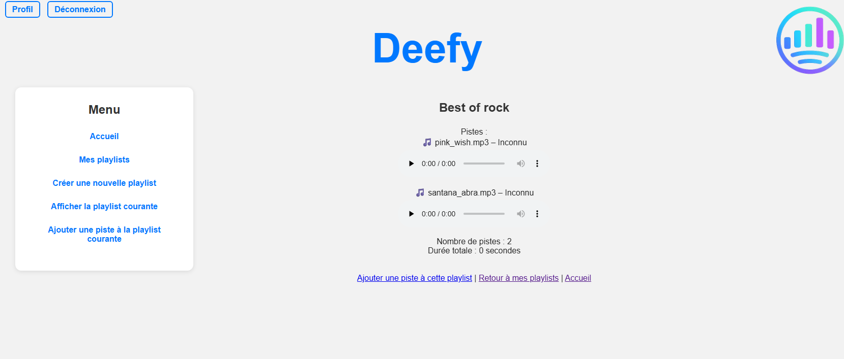 Deefy screenshot 3